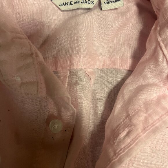 EUC Janie and Jack Pink Collared Shirt (2T) - Picture 6 of 7